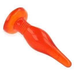 BAILE - RED SOFT TOUCH ANAL PLUG 14.2 CM 2